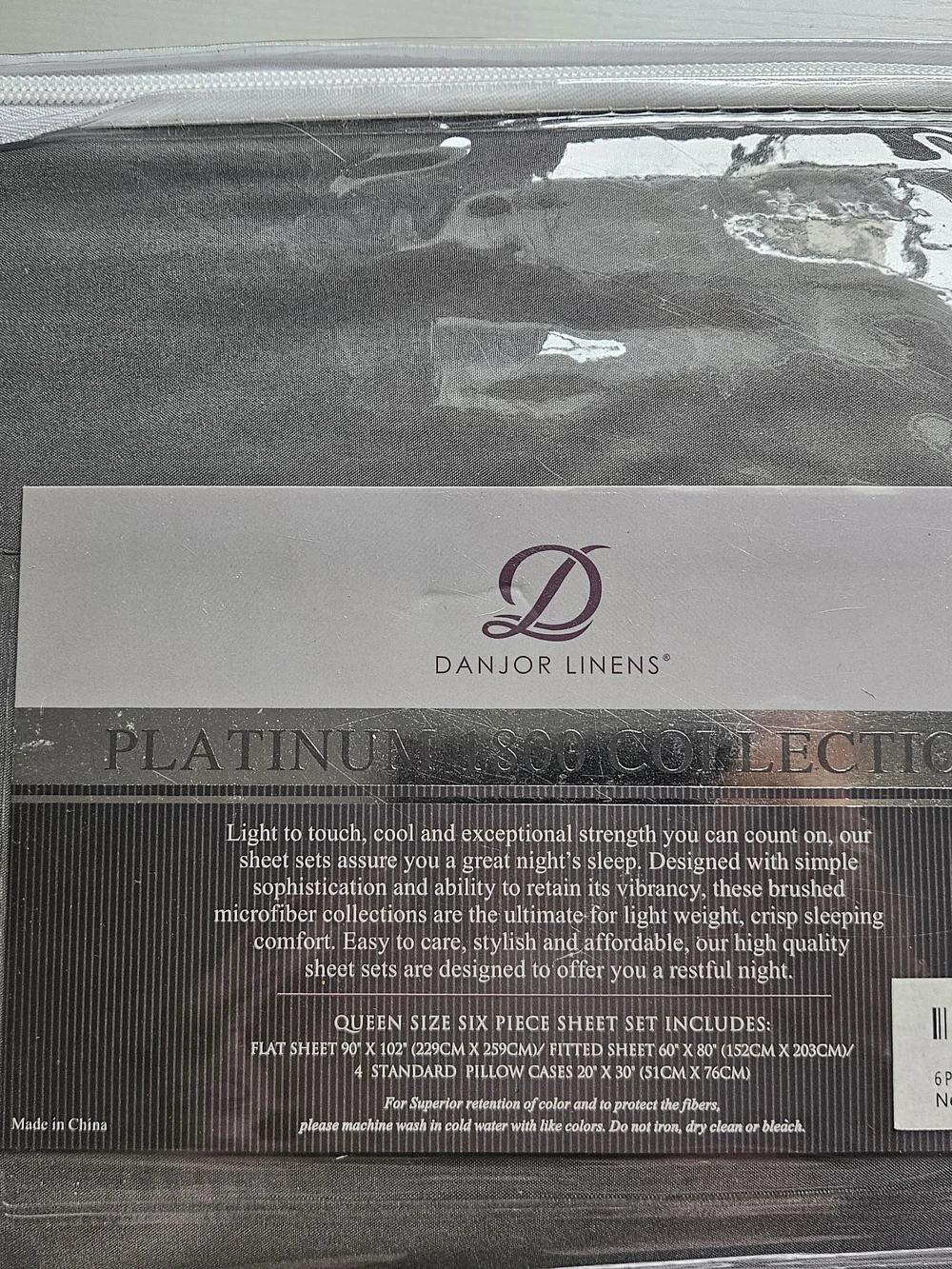 Charcoal Soft Microfiber Sheet Set - Unbranded